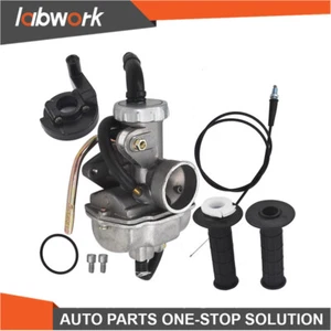 Labwork Carburetor & Handle Bar Throttel Cable For CR60R CR80R - Picture 1 of 15