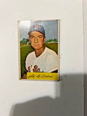 1954 Bowman - #178 Del Wilber - Image 1 of 2