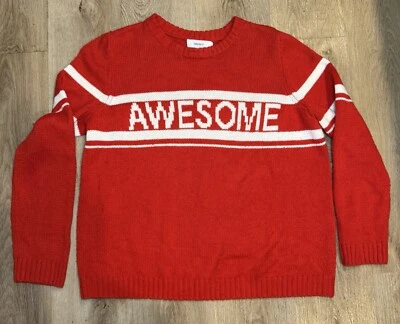 Forever 21 Red/white Logo -Awsome -womens sweater US sz-1X Ugly Christmas - Image 1 of 4