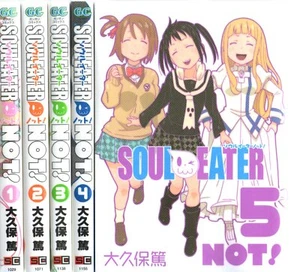 Soul Eater Not Vol.1-5 Complete Manga Set Japanese Edition by Atsushi Okubo - Picture 1 of 2