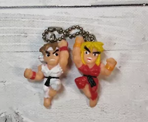 Modellino portachiavi alfa BANDAI Street Fighter 1995 combattimento finale Ryu & Ken Masters - Foto 1 di 10