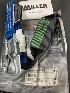 Honeywell Miller 3' BACKBITER 913BD/3FTBL Shock Absorbing Tie Back Lanyard - Picture 1 of 1