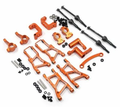 Yeah Racing RSS3-S01OR Orange Aluminum Essential Conversion Kit HPI RS4 Sport 3 - Image 1 of 2
