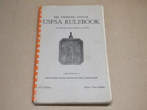 US Figure Skating Association USFSA Rulebook twelfth 1953 - Picture 1 of 7