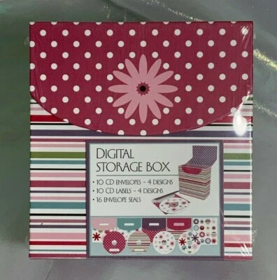 NEW SEALED - New Seasons 10 CD (4 Designs) Digital Storage Box (B503) - Image 1 of 4