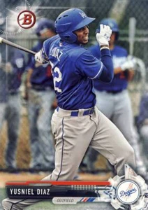 Lot of (10) 2017 Bowman Draft YUSNIEL DIAZ Rookie Card #BD-151 Dodgers - Picture 1 of 1
