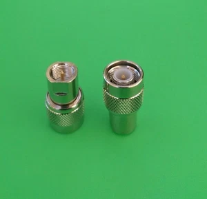 (10 PCS) TNC Male to FME Male Connector - USA Seller - Picture 1 of 2