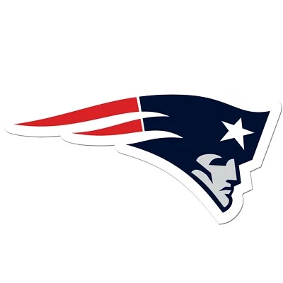 New England Patriots Vinyl Logo Auto Decal NFL Football Licensed - Image 1 of 3
