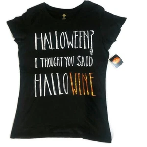 Halloween... I Thought You Said Hallo Wein T-Shirt - Bild 1 von 2