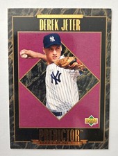 1995 Upper Deck Baseball GOLD Predictor Rookie Of The Year DEREK JETER #H-14 HOF