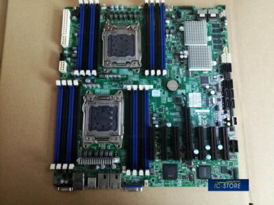 Supermicro X9DRH-7F Dual XEON Socket LGA2011 C602 Server Motherboard - Image 1 of 3
