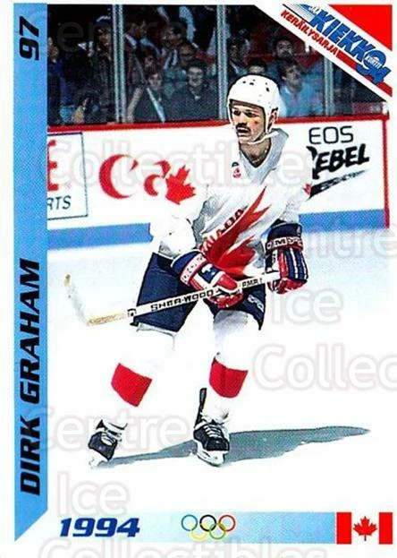 1994 Finnish Jaa Kiekko #97 Dirk Graham - Image 1 of 1