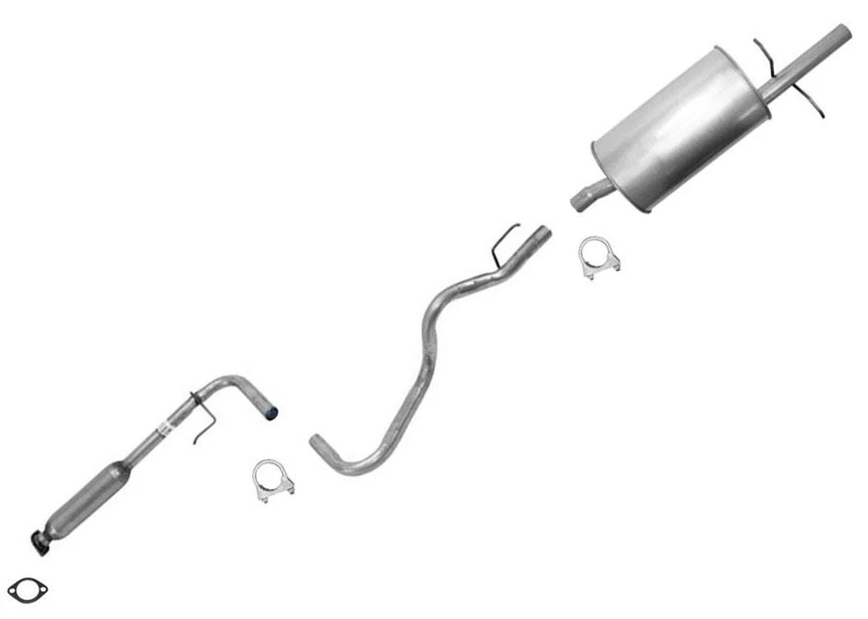 Silenciador de tubo ressonador escape para Chevrolet Cobalt 2.2L 2005 2006 2007 2010 - Imagem 1 de 4