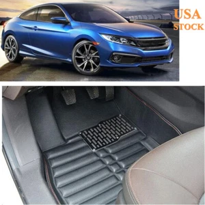 3pcs Front & Rear Floor Mats Waterproof Leather XPE For Toyota Corolla 2014-2018 - Bild 1 von 11