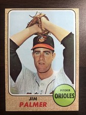 1968 Topps baseball card #575 Jim Palmer (nrmt)