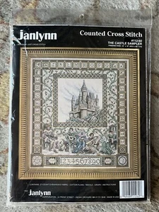 Janlynn THE CASTLE SAMPLER Cross Stitch Kit Medieval Fantasy #112-60 1992 - Picture 1 of 8