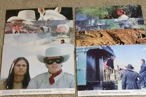 Lot of 8 "The Legend of the Lone Ranger" Film Lithograph Full Color Prints RARE - Bild 1 von 1