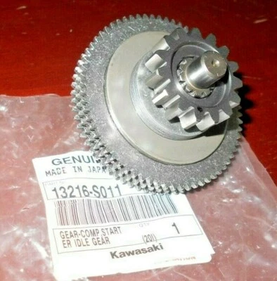SUZUKI DRZ400, DRZ 400, KAWASAKI KLX400R, KLX400 STARTER IDLE GEAR, LIMITER ASSY - Image 1 of 3
