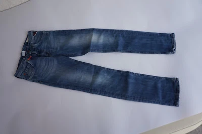 Replay Slim Kids Pants Stretch Jeans Size 10 A Stretch Used Stonewashed Blue New Foto 1 de 4
