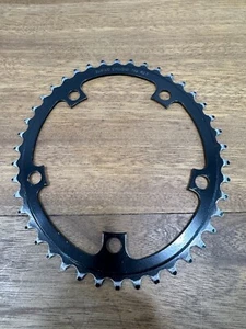 Vintage Sugino Cycloid 42t Chainring 130 BCD Oval 80s Aluminum - Picture 1 of 3