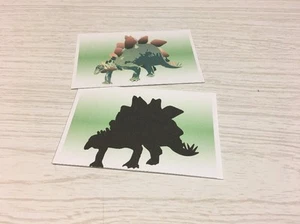 Set attività laminato abbinato all'ombra di dinosauro - Forniture didattiche - Foto 1 di 7