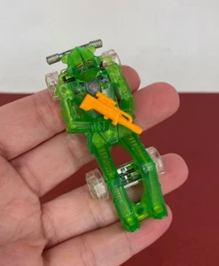 Vintage Mattel / Hot Wheels 1989 ☆ Zombot ☆ Green Robot Car with Orange Gun - Imagen 1 de 7