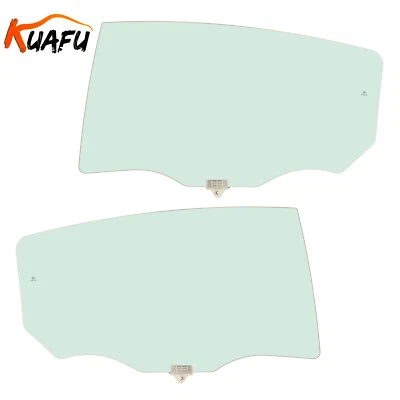 Door Tempered Glass Rear Left & Right Side For 2011-2016 Hyundai Elantra sedan - Image 1 of 4