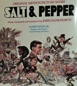 SALT & PEPPER (1967 JOHN DANKWORTHI) MINT SOUNDTRACK VINYL LP SAMMY DAVIS - Picture 1 of 2