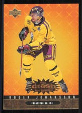 1997-98 Swedish Collector's Choice Crash the Game #C20 Roger Johansson