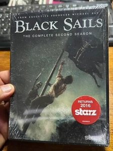 Black Sails: The Complete Second Season 2 (DVD, 4-Disc Set) Brand New & Sealed - Picture 1 of 2