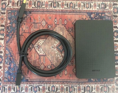 Buffalo Mini Station Portable HD-PCFU3 series USB 3.0 500GB SSHD Hard Drive - Image 1 of 4