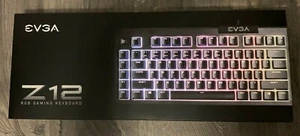 EVGA Z12 RGB KEYBOARD SINGLE REPLACEMENT KEYCAPS KEYS (834-W0-12US-KR) - Picture 1 of 4