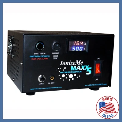 Sistema de baño de pies de desintoxicación iónica IonizeMe Maxx 5 el más potente 5A/20V hecho en EE. UU. Foto 1 de 4