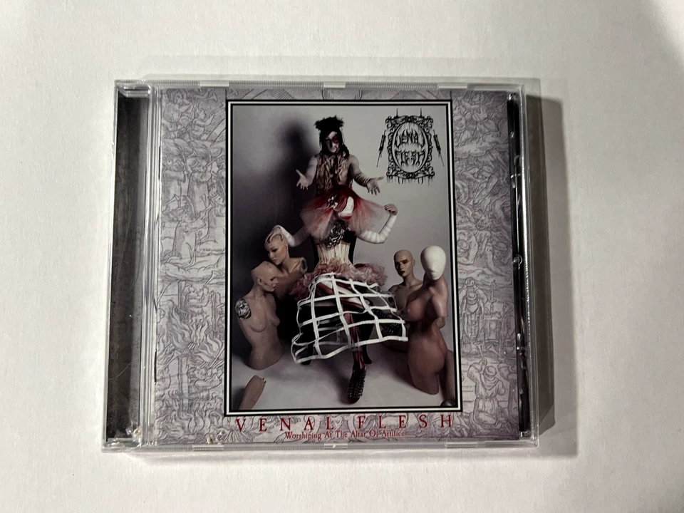 VENAL FLESH - WORSHIPING AT THE ALTAR OF ARTIFICE NEW CD - Image 1 of 1