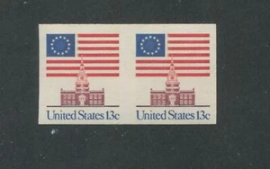 Estampilla de franqueo de los Estados Unidos #1625a montada sin montar o nunca montada en muy buen estado par imperf - Imagen 1 de 2