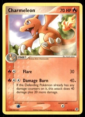 2004 EX - FireRed & LeafGreen Charmeleon Stage 1/Uncommon #31 - Image 1 of 2