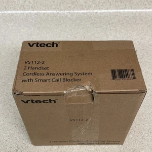VTECH VS112-2 DECT 6.0 Bluetooth 2 Handset Cordless Phone Answering System - Picture 1 of 2