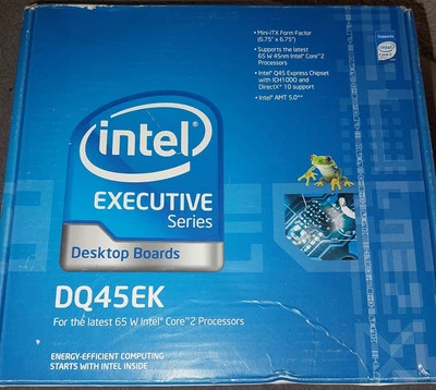 Intel DQ45EK, LGA775 Socket (BLKDQ45EKPAK10) Motherboard - Image 1 of 3