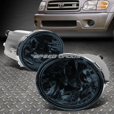 适用于 00-06 丰田 TUNDRA/-07 SEQUIOA 烟熏镜片 BUMPER DRIVING FOG LIGHT LAMPS — 第 1/4 张图片