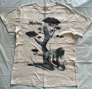 VTG Hurley x Alex Pardee Night Of The Treeple Tee Mens Sz M Limited Edition RARE - Picture 1 of 11
