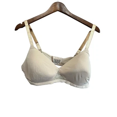 Hanes Women's Wireless Smoothing ComfortFlex Fit Bra Beige Size XL G521 / H621 - Image 1 of 4