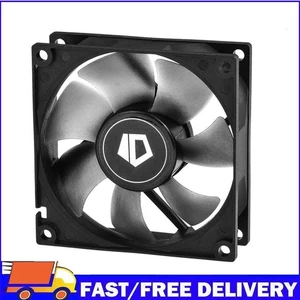NO-8025-SD 80mm Quiet 3 Pin Desktop PC Case Small Cooling Fan - Afbeelding 1 van 12