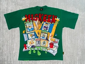 MISKEEN ORIGINALS "Garbage Pail Kids" Halloween Green AOP Art Shirt USED 2XL XXL - Bild 1 von 21