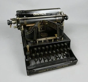 Vintage Emerson typewriter c1907 #5285 - Picture 1 of 20