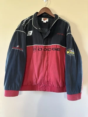 Chaqueta Winner’s Circle Kasey Kahne Nascar Dodge de lona con cremallera completa para hombre talla XL Foto 1 de 4