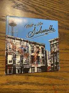 Sidewalks by Matt & Kim (CD, 2010) Dance Punk Hip Hop Fader Cameras Northeast - Picture 1 of 15