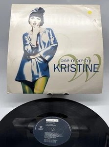 Kristine One More Try 12 Inch Vinyl Dance Record - Imagen 1 de 1