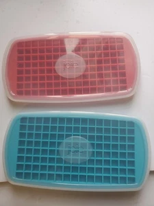2 X JOIE SILICONE MINI ICE CUBE TRAYS WITH LIDS - Picture 1 of 5