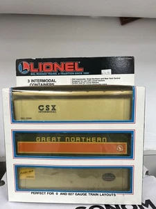 VINTAGE LIONEL INTERMODEL 6-12826 O TRAIN NYC-GREAT NORTHERN-CSX Neu Originalverpackt - Bild 1 von 3