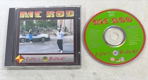 MC ROD Life’s A Bitch 1993 CD 380 Ichiban Atlanta - Imagen 1 de 8